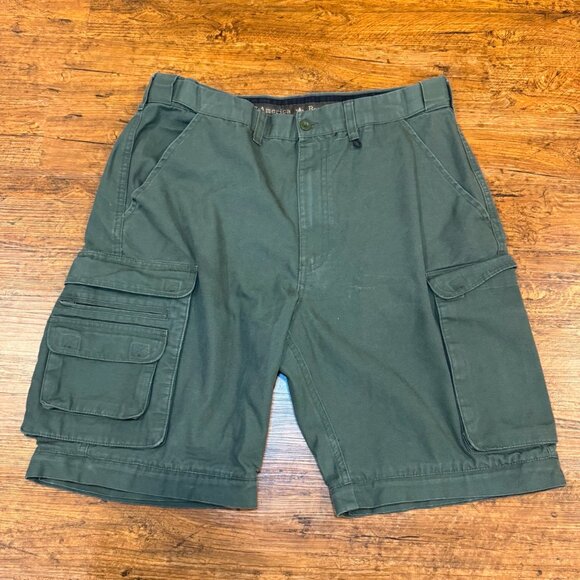 Boy‎ Scouts Of America Uniform Green Outdoor Hiking Cargo Shorts Adult Men 34x10 - Picture 1 of 8